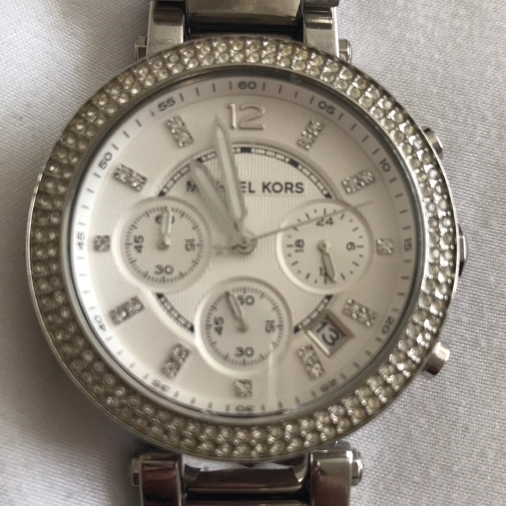 Michael Kors Parker Stainless Steel Bracelet Watch